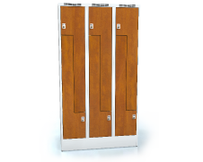 Cloakroom locker Z-shaped doors ALDERA 1920 x 1050 x 500